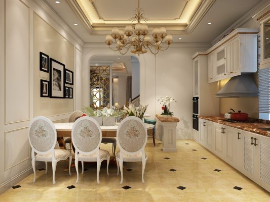 Thiết kế nội thất nhà bếp hiện đại