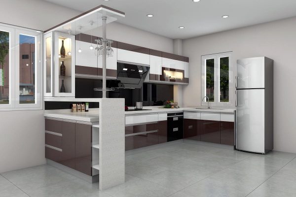 Top 30 mẫu tủ bếp đẹp 2020 - Xu hướng nội thất hiện đại sang trọng