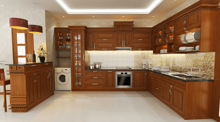 Mẫu tủ bếp đẹp