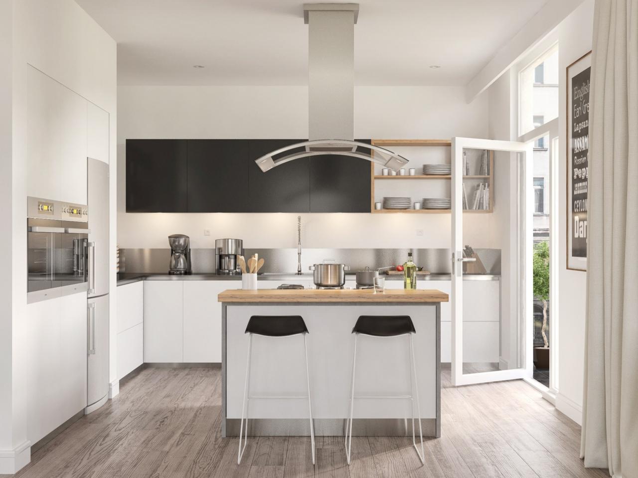 Nhà bếp phong cách bắc âu