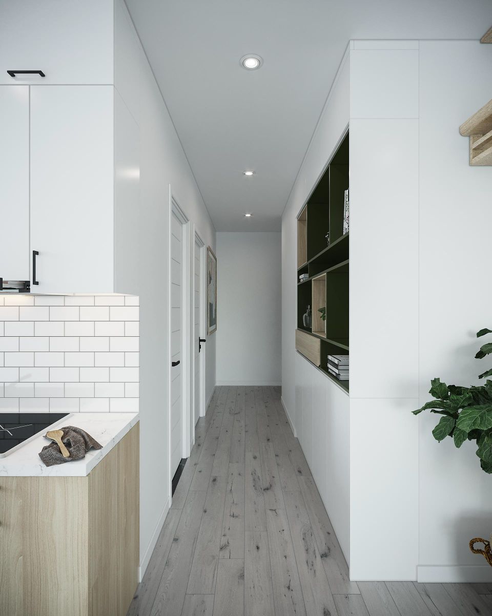 Thiết kế căn hộ phong cách bắc âu